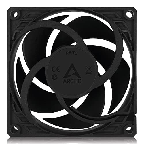 ARCTIC P8 80mm Black TC 23.4 CFM image