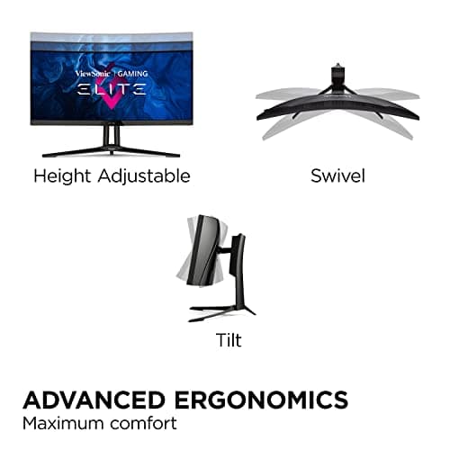 ViewSonic XG340C-2K 34" 3440x1440 180Hz VA Curved Monitor image