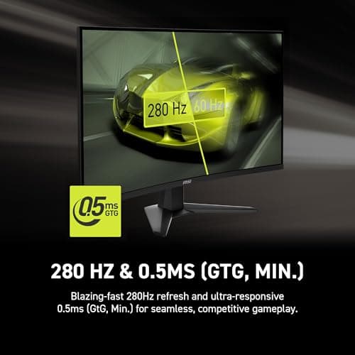 MSI MAG 274CXF 27" 1080p 280Hz VA Monitor Curved image