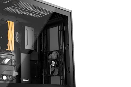 be quiet! Shadow Base 800 DX ATX Mid Tower Black with Tempered Glass Side Panel and USB 3.2 Gen 2 Type-C USB 3.2 Gen 1 Type-A image