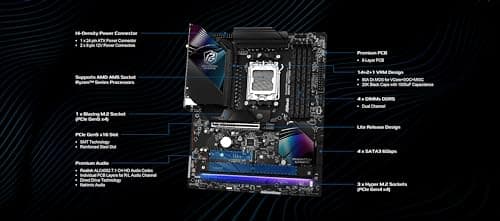 ASRock B850 Phantom Gaming Riptide WiFi AM5 DDR5 ATX image