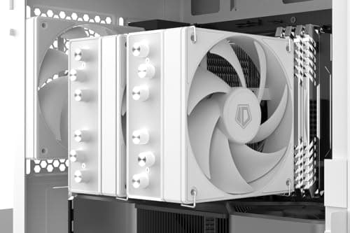 ID-COOLING AF-125 120mm White 78.25 CFM PWM 3-Pack image