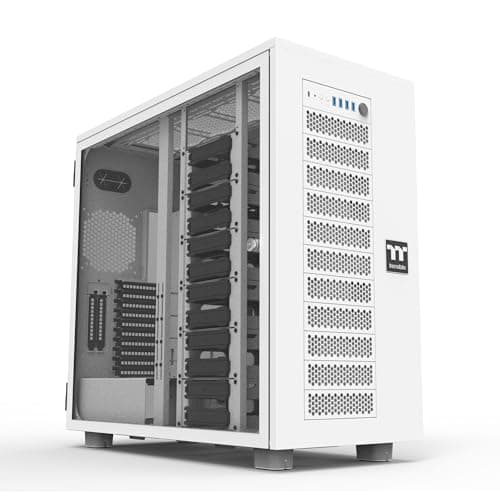 Thermaltake AX700 ATX Full Tower White with Tempered Glass Side Panel and USB 3.2 Gen 2 Type-C, USB 3.2 Gen 1 Type-A main image