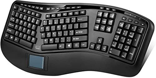 Adesso WKB-4500UB Wireless Ergonomic Keyboard image
