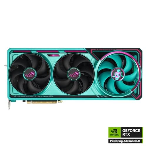 Asus ROG Astral OC HATSUNE MIKU EDITION GeForce RTX 5080 16GB GDDR7  image