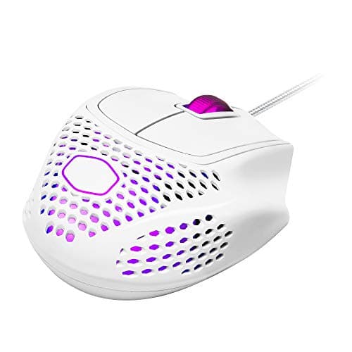 Cooler Master MM720 Glossy White Wired Optical Mouse image