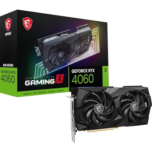 MSI GAMING X GeForce RTX 4060 8GB GDDR6 Black main image