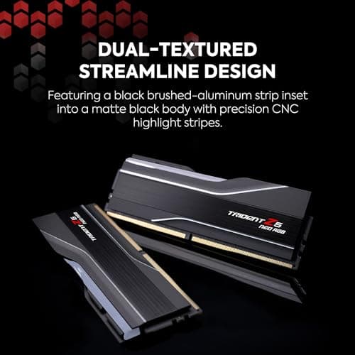 G.Skill Trident Z5 Neo RGB Black DDR5-8000 CL38 32GB (2x16GB) image