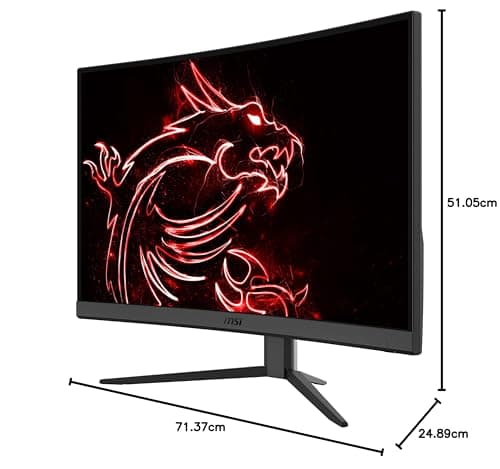 MSI Optix G32CQ4 31.5" 1440p 165Hz VA Curved Monitor image