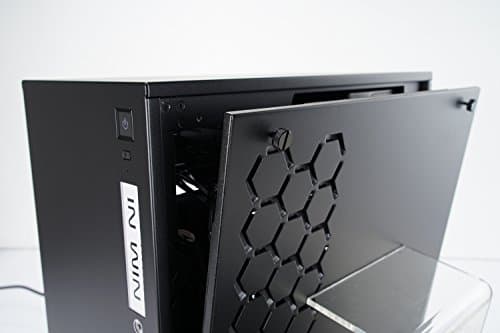 InWin 301 Black Tempered Glass Premium Micro-ATX Mini-ITX Tower Gaming Computer Case image