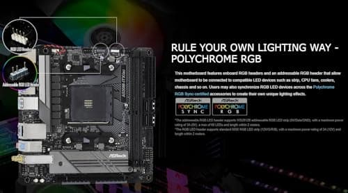 ASRock A520 A520M-ITX/ac AM4 DDR4 Mini ITX image