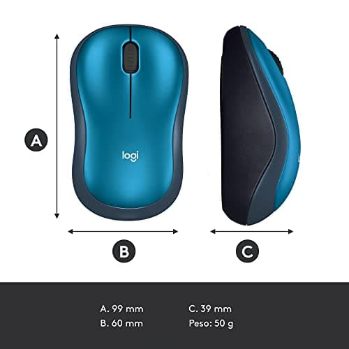 Logitech M185 Wireless Optical Mouse image