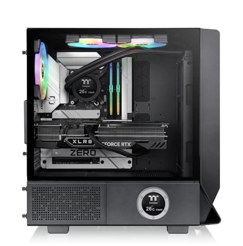 Thermaltake Ceres 350 MX ATX Mid Tower Black Tempered Glass Side Panel image