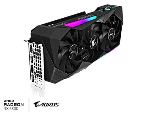 Gigabyte AORUS MASTER Radeon RX 6800 16GB GDDR6 Black image