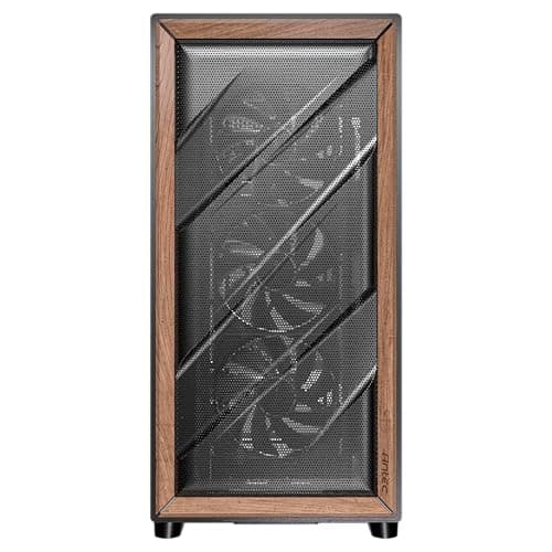 Antec FLUX ATX Mid Tower Black / Brown Tempered Glass Side Panel image