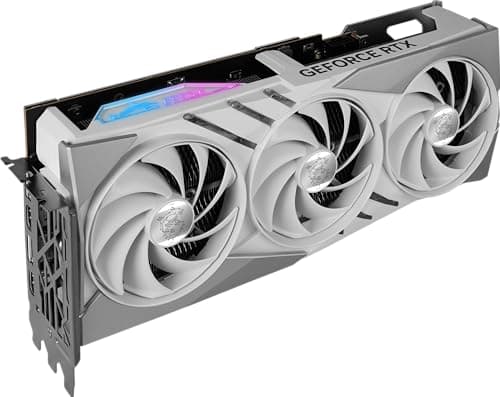 MSI GeForce RTX 4080 GAMING X SLIM 16GB GDDR6X White / Silver image