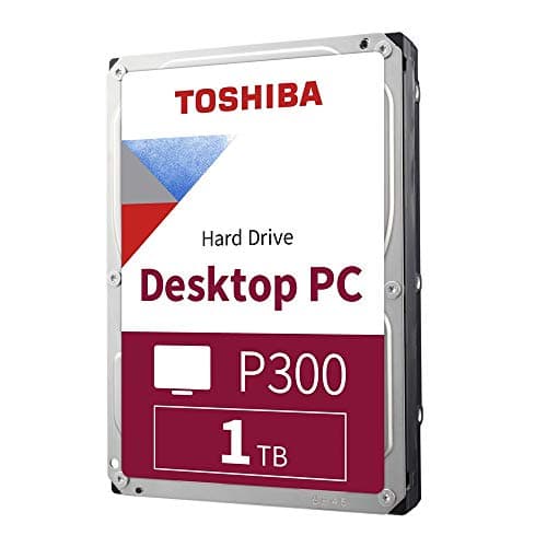 Toshiba P300 1TB 3.5" HDD 7200RPM SATA 6.0 Gb/s image