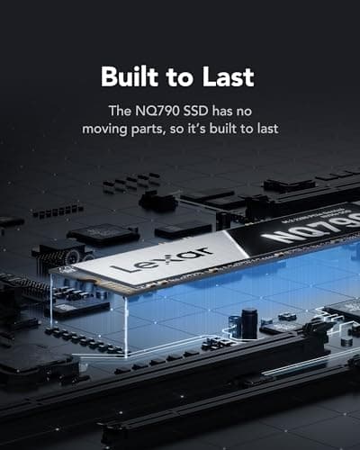 Lexar NQ790 2TB SSD M.2-2280 PCIe 4.0 X4 NVMe image
