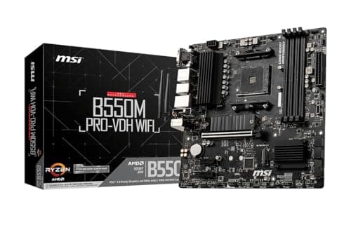 MSI B550M PRO-VDH WIFI AM4 DDR4 Micro ATX image