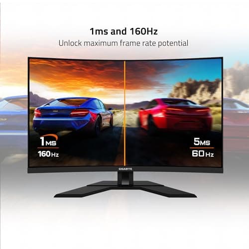 Gigabyte M32UC 31.5" 4K 160Hz VA Curved Monitor image