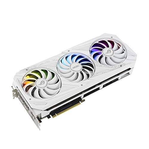 Asus ROG STRIX WHITE OC GeForce RTX 3080 10GB GDDR6X White image