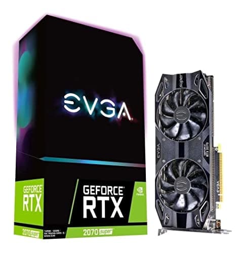 EVGA GeForce RTX 2070 SUPER XC GAMING Overclocked Dual-Fan 8GB GDDR6 PCIe 3.0 Graphics Card image