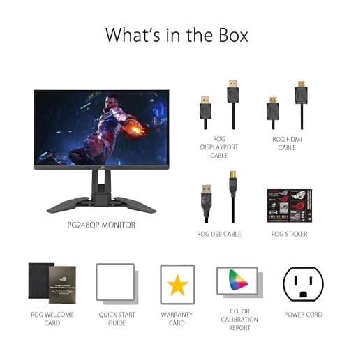 Asus ROG Swift Pro PG248QP 24.1" 1080p 540Hz TN Monitor image