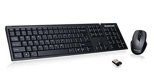 IOGEAR GKM552R Wireless Slim Keyboard With Optical Mouse image