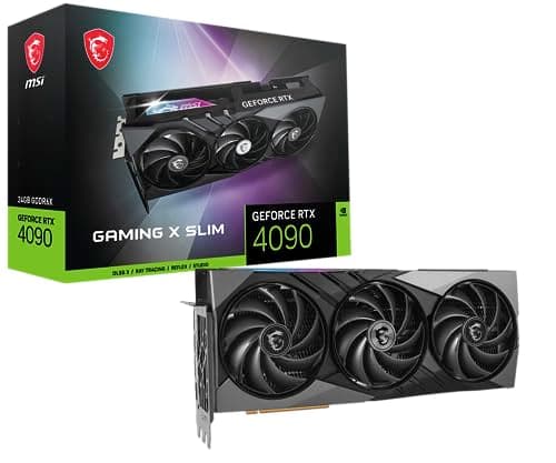 MSI GAMING X SLIM GeForce RTX 4090 24GB GDDR6X Black main image