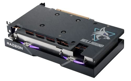 PowerColor Hellhound Radeon RX 7600 8GB GDDR6 Black image