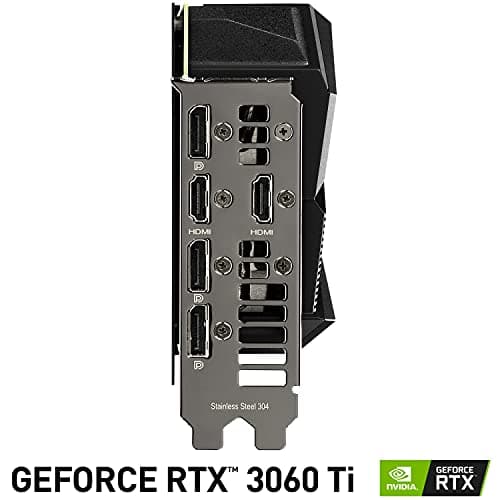 Asus GeForce RTX 3060 Ti LHR KO GAMING OC V2 8GB GDDR6 Silver / Black image
