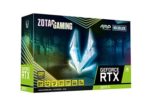Zotac GeForce RTX 3070 Ti AMP Extreme Holo 8GB GDDR6X Gray / Black image