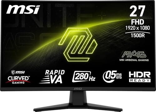 MSI MAG 274CXF 27" 1080p 280Hz VA Monitor Curved main image