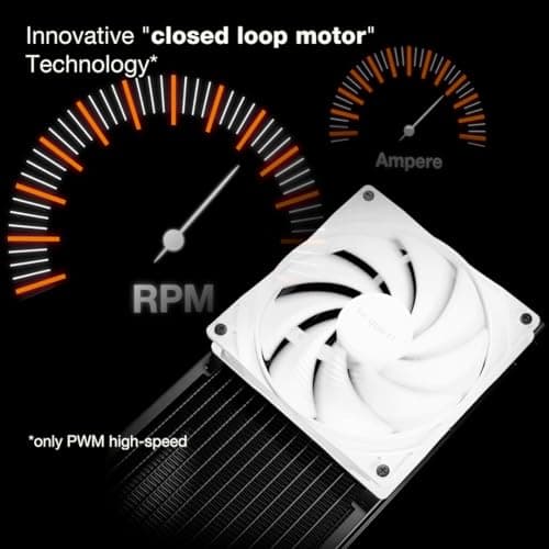 be quiet! Pure Wings 3 140mm White PWM High-Speed 72.2 CFM image