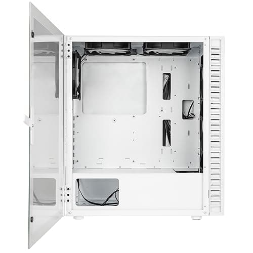 KOLINK Observatory HF Mesh ARGB ATX Mid Tower White Tempered Glass image