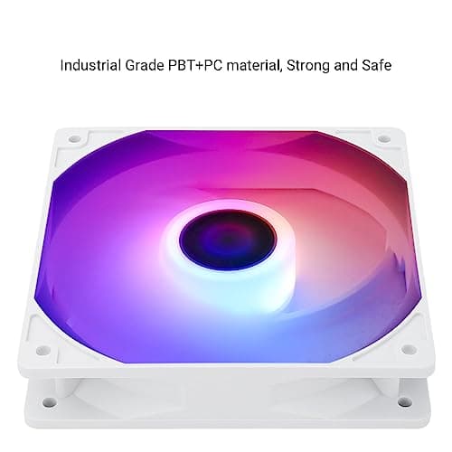 Thermalright TL-C12CW-S X3 120mm White PWM Addressable RGB 66.17 CFM 3-Pack image