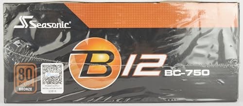SeaSonic B12 BC 750W Non-Modular 80+ Bronze Certified image
