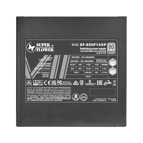 Super Flower LEADEX VII Platinum PRO 1200W Fully Modular 80+ Platinum Certified image