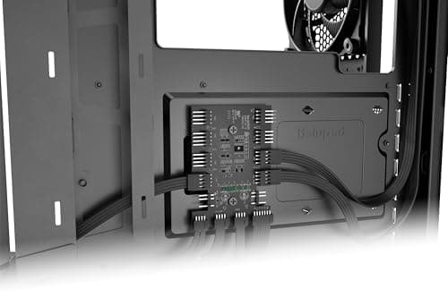 be quiet! Dark Base 701 ATX Mid Tower Black Tempered Glass Side Panel, USB 3.2 Gen 2 Type-C, USB 3.2 Gen 1 Type-A image