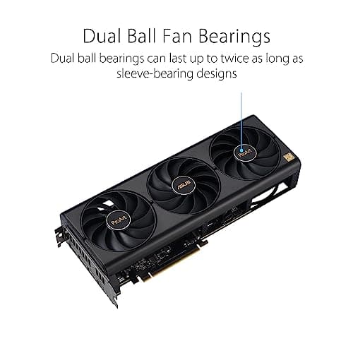 Asus ProArt OC GeForce RTX 4080 16GB GDDR6X Black / Gold image
