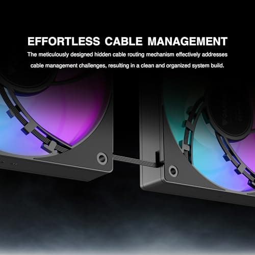 GAMDIAS CHIONE P5 81.81 CFM Water 360mm Black image