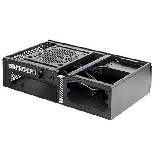 Silverstone ML06B HTPC Black with USB 3.2 Gen 1 Type-A Front Panel image