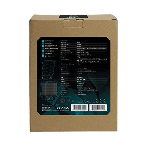 Iceberg Thermal IceSLEET X5 Air 159mm Teal / Silver image