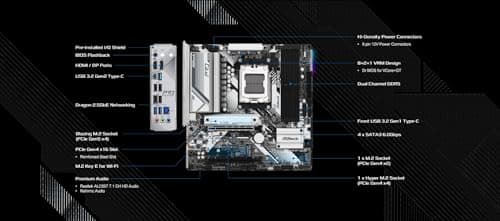 ASRock B650 Pro RS DDR5 Micro ATX image