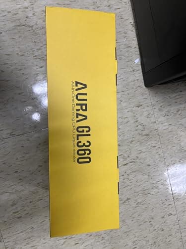 GAMDIAS AURA GL360 Water 360mm 66.7 CFM Black image