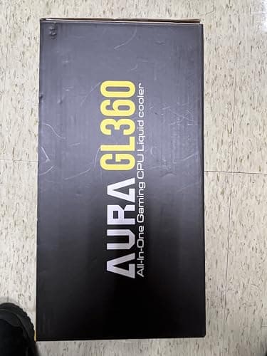 GAMDIAS AURA GL360 Water 360mm 66.7 CFM Black image