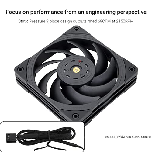 Thermalright TL-B12 120mm Black PWM image