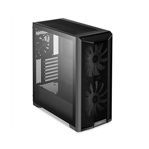 Lian Li LANCOOL 215 ATX Mid Tower Black Tempered Glass Side Panel image