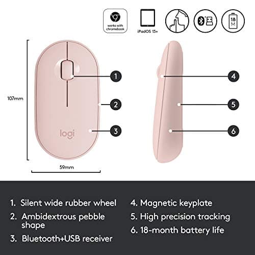 Logitech Pebble M350 Bluetooth Optical Mouse image