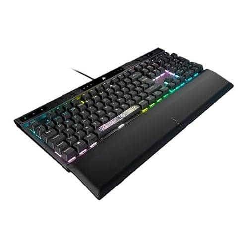 Corsair K70 MAX RGB UK Wired Corsair MGX Steel Grey Gaming Keyboard image